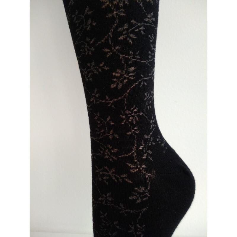 ADRIANA - vzorované PK ba/lycra, větvičky, 158-164