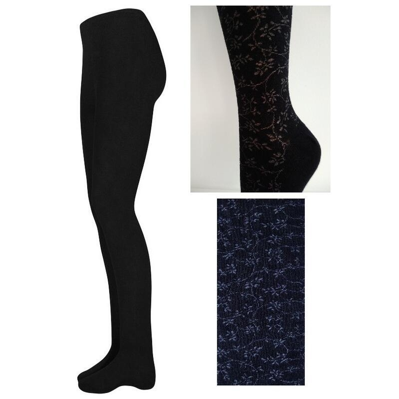 ADRIANA - vzorované PK ba/lycra, větvičky, 158-164