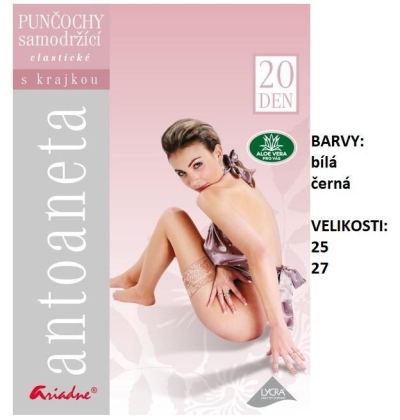 ARIADNE-ANTOANETA samonosné punčochy SÍŤ