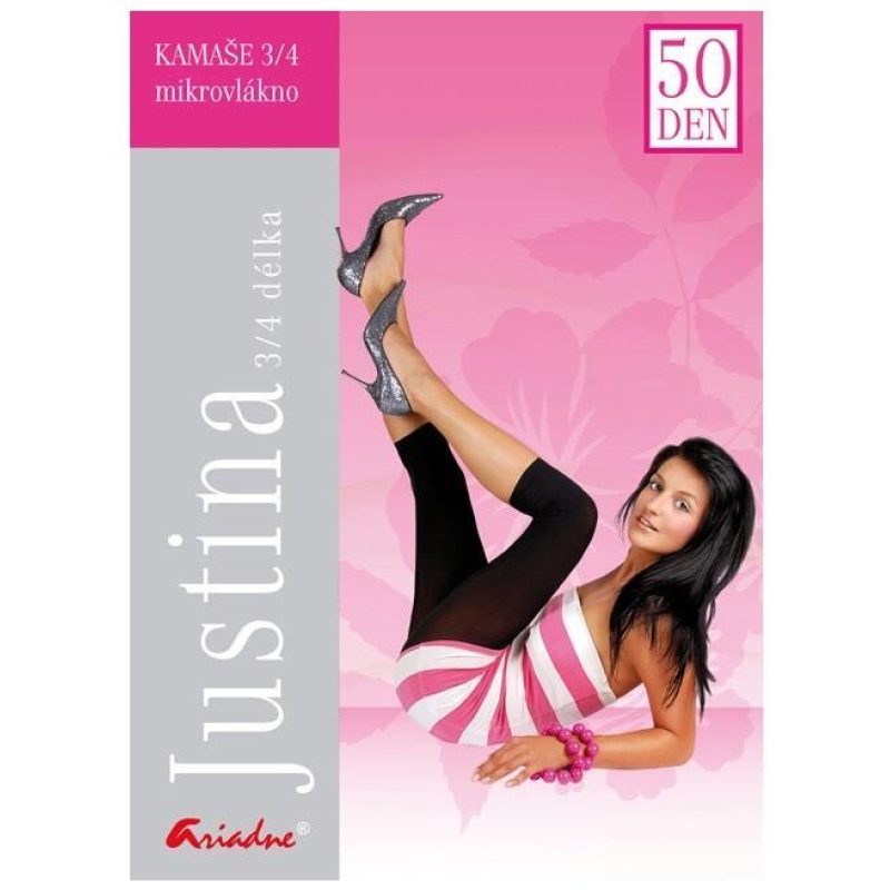 ARIADNE-JUSTINA kamaše 3/4 mikrovlákno