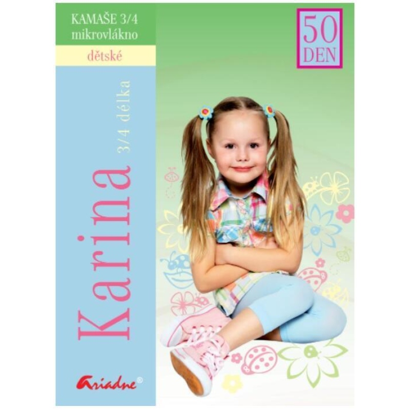 ARIADNE-KARINA dětské kamaše 3/4 mikrovlákno