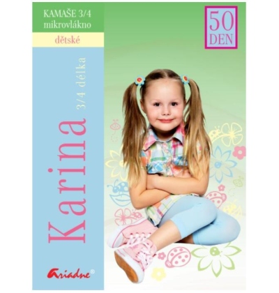 ARIADNE-KARINA dětské kamaše 3/4 mikrovlákno
