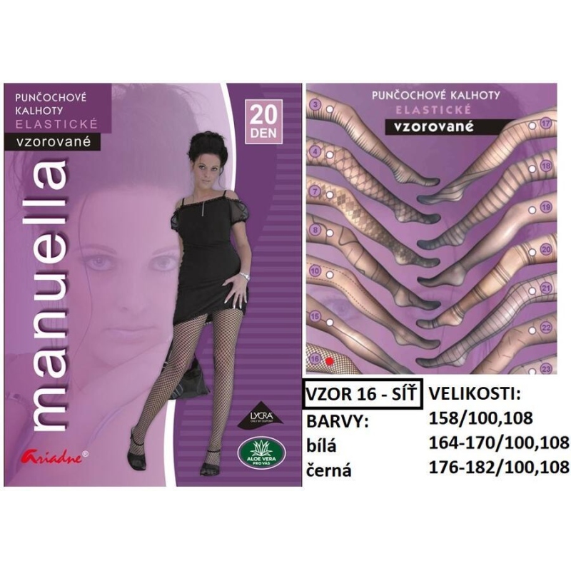 ARIADNE-MANUELLA pk vzor SÍŤ