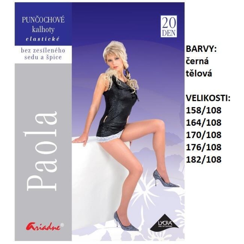 ARIADNE-PAOLA, bez zesílené špice a sedu