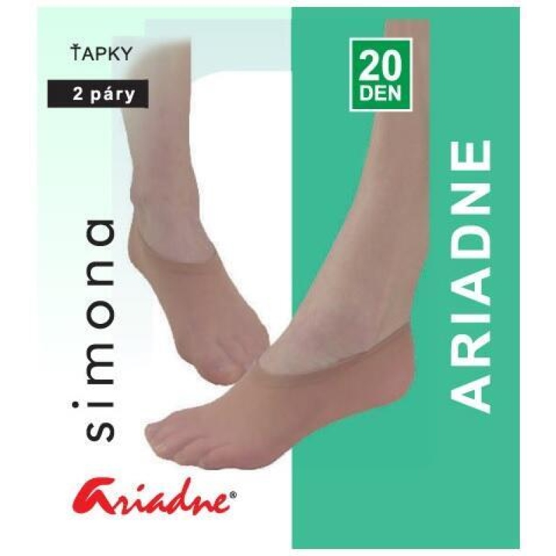 ARIADNE-SIMONA dámské ťapky, 2 páry