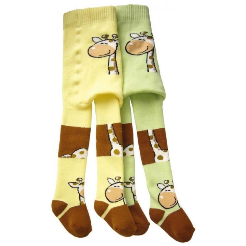 BABY ZOO, dětské froté PK, 104-110  ZELENÁ ŽIRAFA