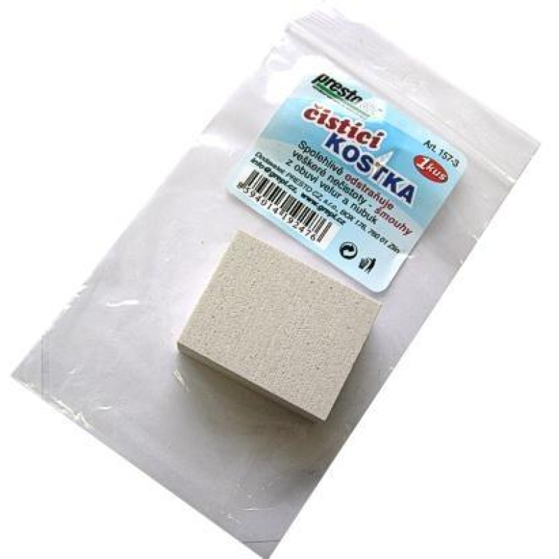 ČISTÍCÍ KOSTKA NA VELUR A NUBUK