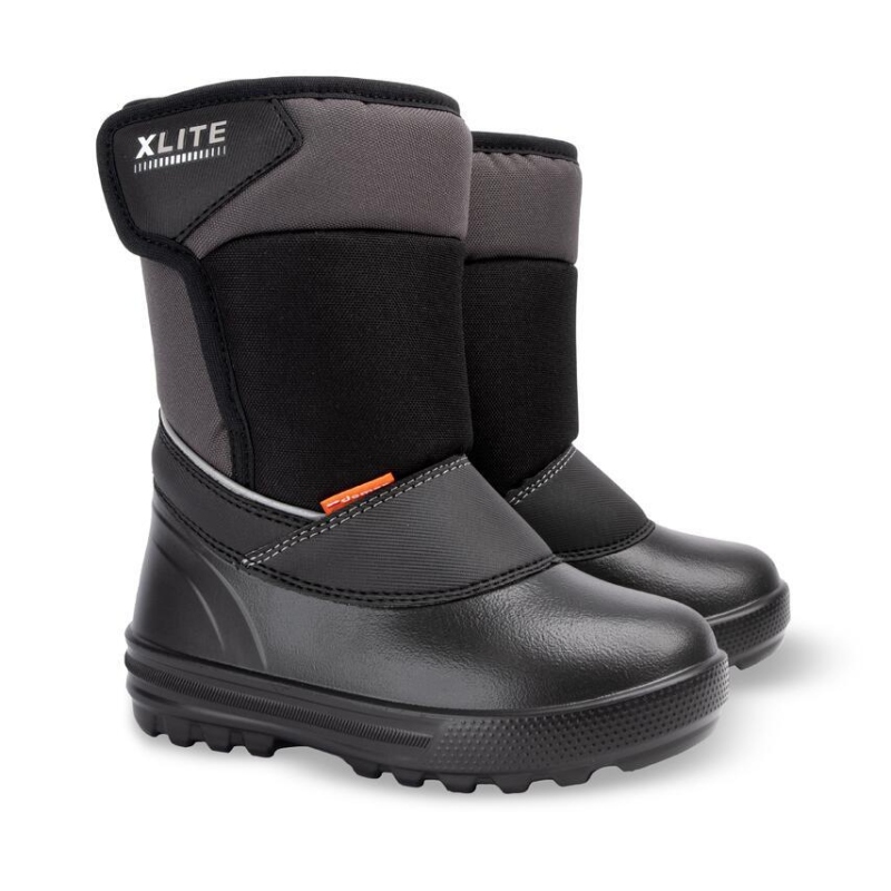 DEMAR-dětské sněhule LARK B černý 1207B