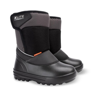 DEMAR-dětské sněhule LARK B černý 1207B