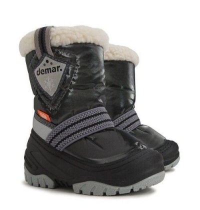 DEMAR-dětské sněhule TOBY 4031 C černé