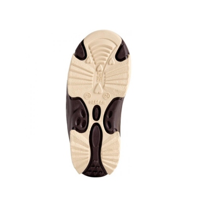 DEMAR-EMU 4023 B dětské sněhule hnědé 26-27