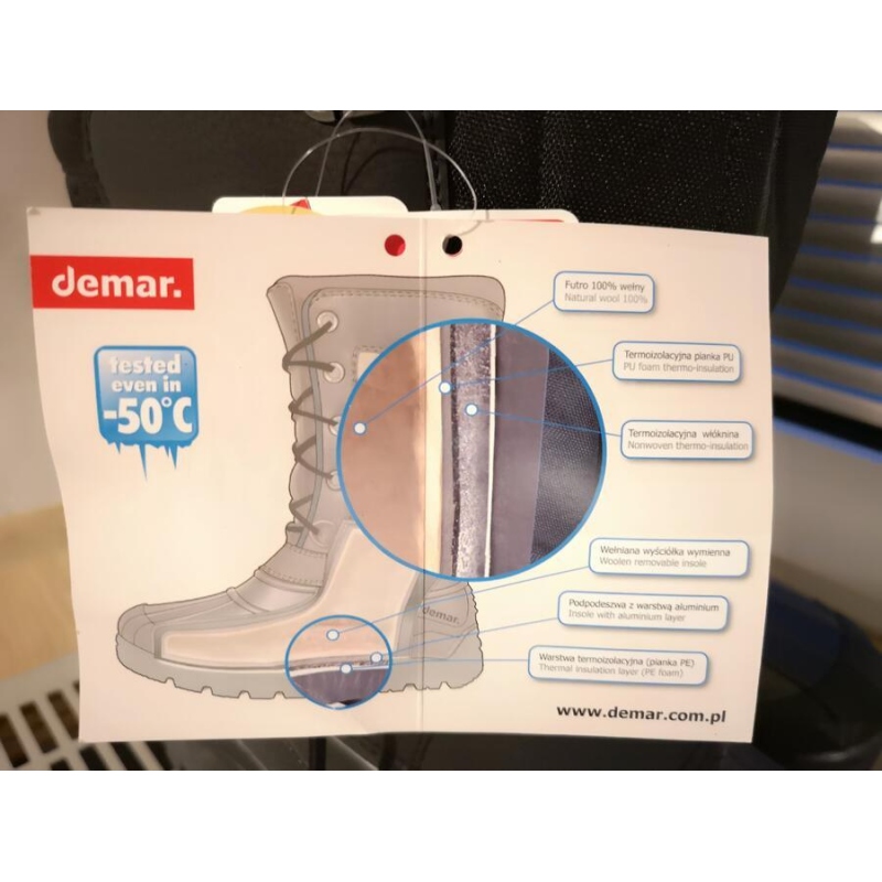 DEMAR-LOGAN 3815 B BLACK PÁNSKÉ SNĚHULE DO -50´C /MYSLIVECKÉ / LOVECKÉ BOTY