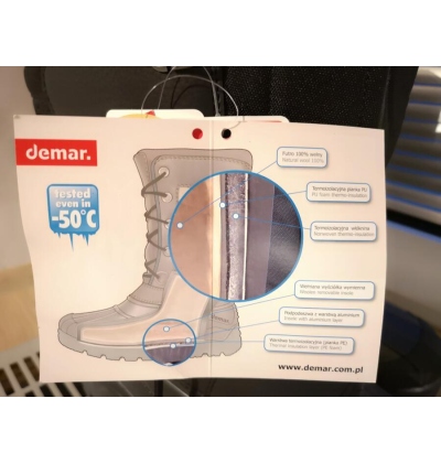 DEMAR-LOGAN 3815 B BLACK PÁNSKÉ SNĚHULE DO -50´C /MYSLIVECKÉ / LOVECKÉ BOTY