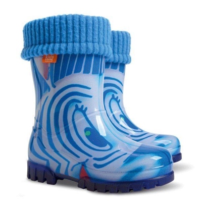 DEMAR-TWISTER LUX PRINT HH modrá zebra 0038 0039