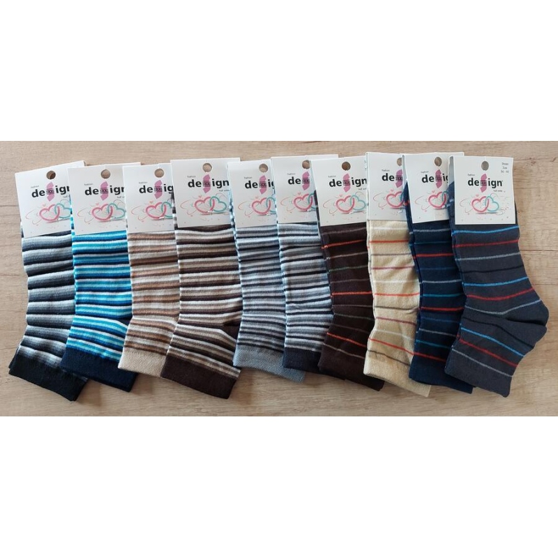 DESIGN SOCKS-dámské 3/4 ponožky