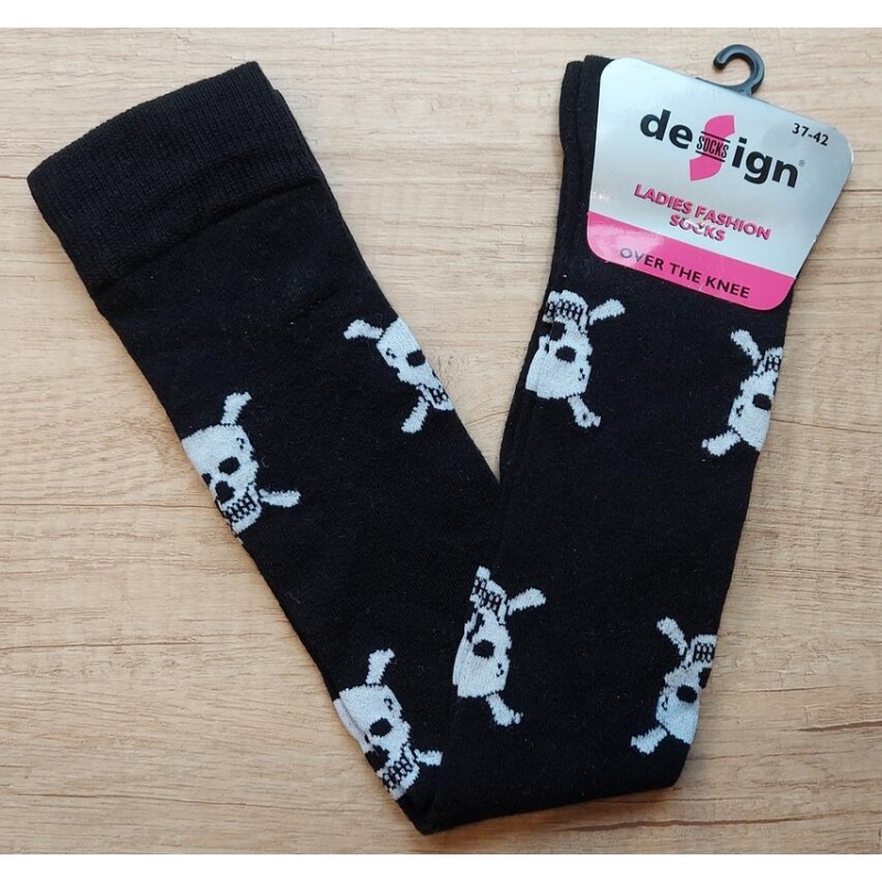 DESIGN SOCKS-NADKOLENKY, vel. 37-42 LEBKY