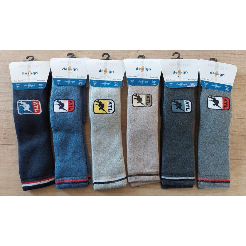 DESIGN SOCKS-PODKOLENKY froté dětské, ATL