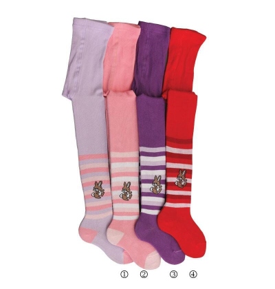 DOTEX - ZAJÍČEK, ba+lycra, 110-116  ČERVENÁ 4