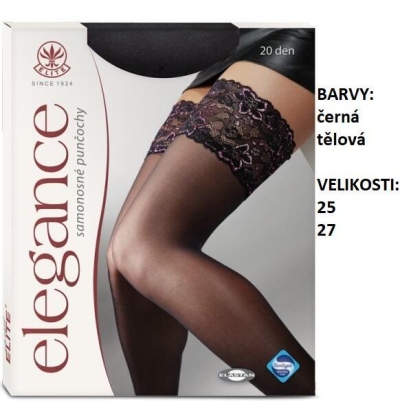 ELITE-BETTY samonosné punčochy