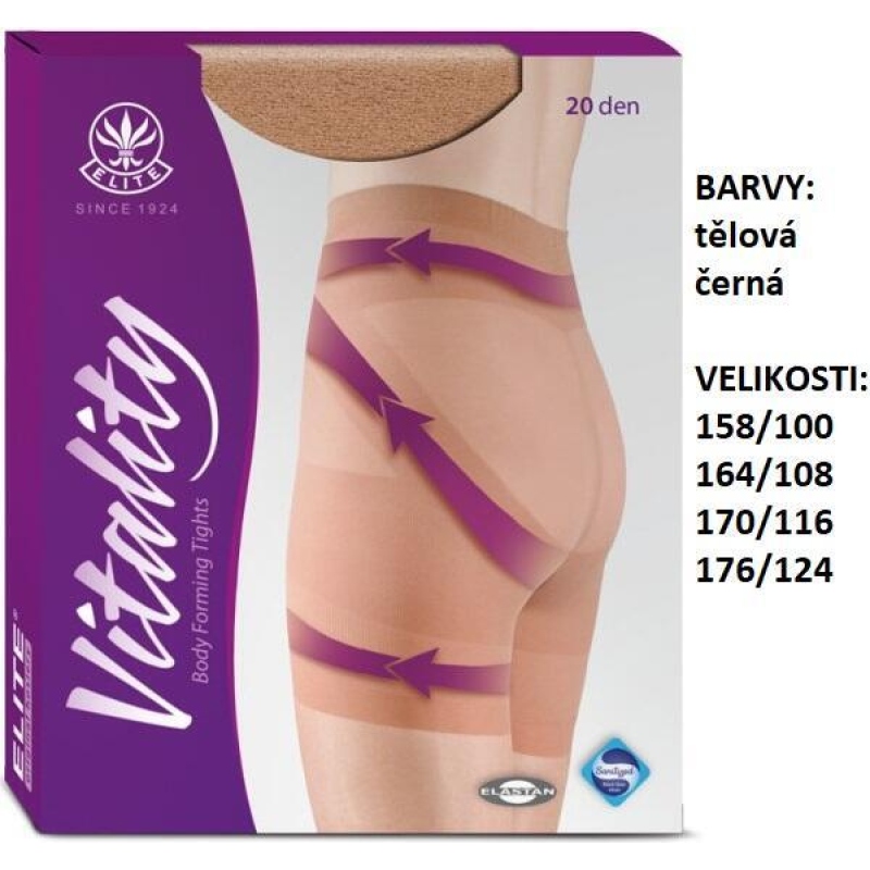 ELITE-BODYFORM s lycrou, stahovací