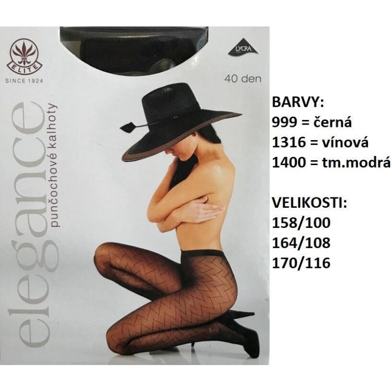 ELITE-DARJA,BEATA RAJSKÁ, vzorované, 40den