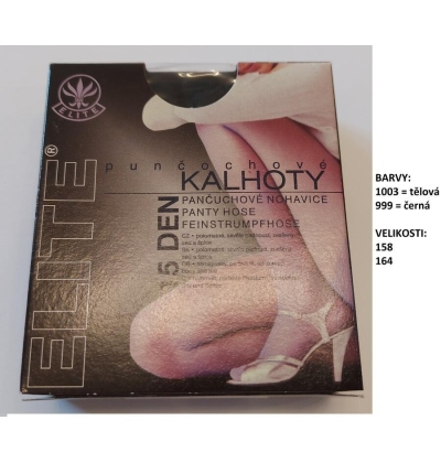 ELITE-DINA jemné punčochové kalhoty