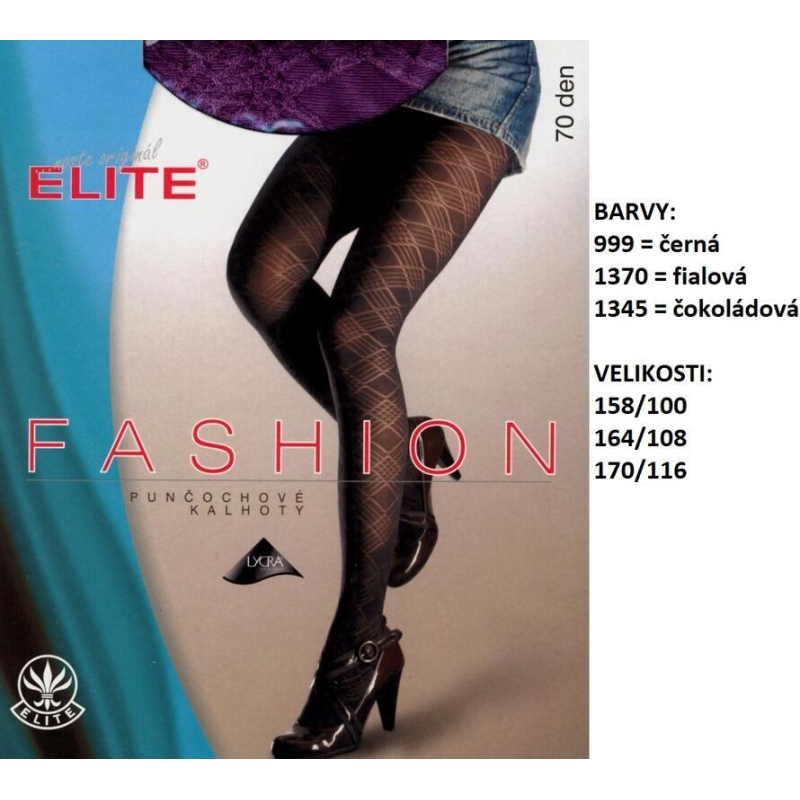 ELITE-KARIN pun.kalhoty,plast.vzor 158/100 b.1345