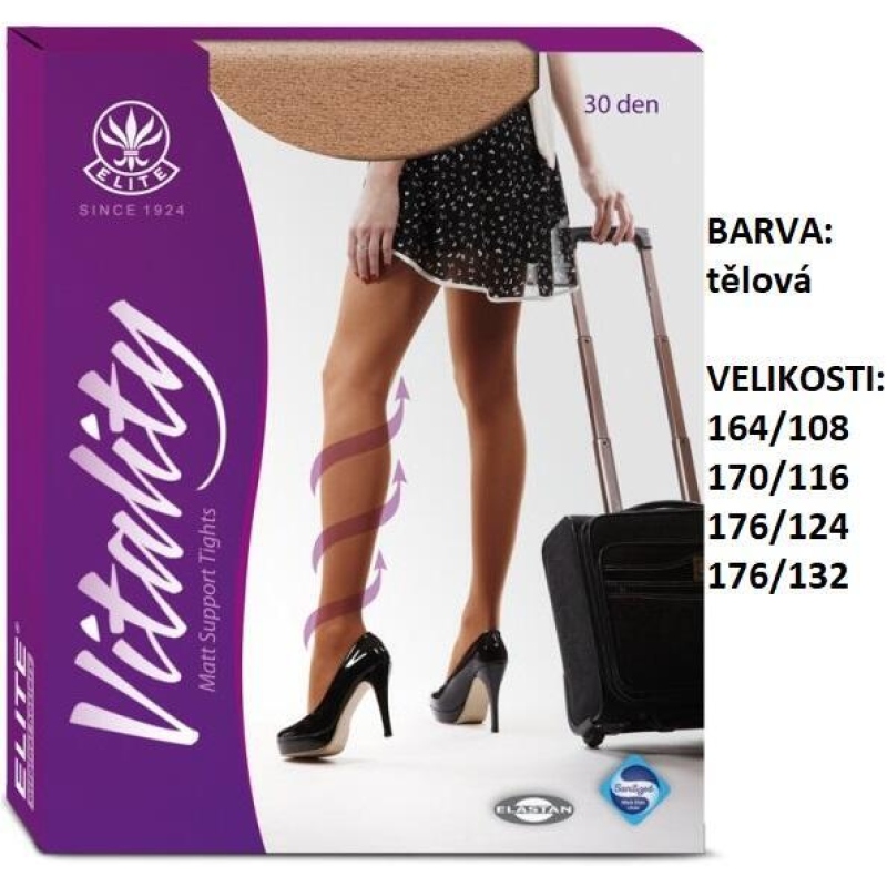 ELITE-NIKOLA podpůrné s lycrou, 164/108 TĚLOVÁ