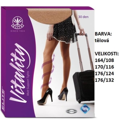ELITE-NIKOLA podpůrné s lycrou, 164/108 TĚLOVÁ