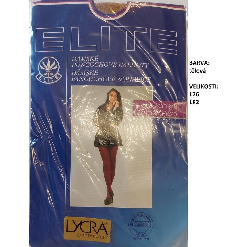 ELITE-SLAVĚNA lesklé s lycrou, malý klín