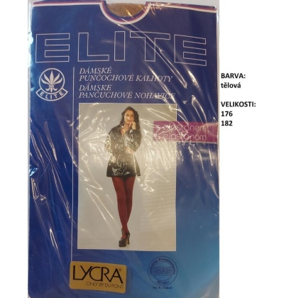 ELITE-SLAVĚNA lesklé s lycrou, malý klín