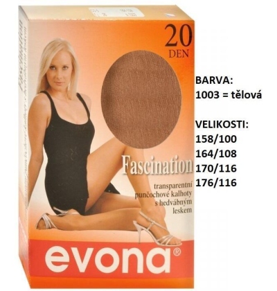 EVONA-CD5 s lycrou, hedvábný lesk