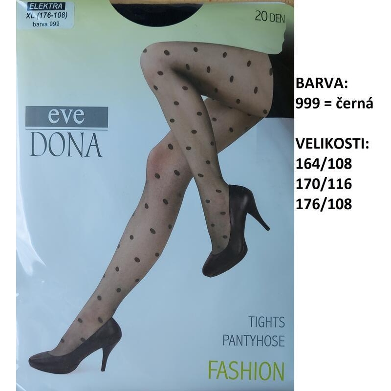 EVONA-ELEKTRA vzorované, velké tečky
