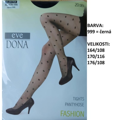 EVONA-ELEKTRA vzorované, velké tečky