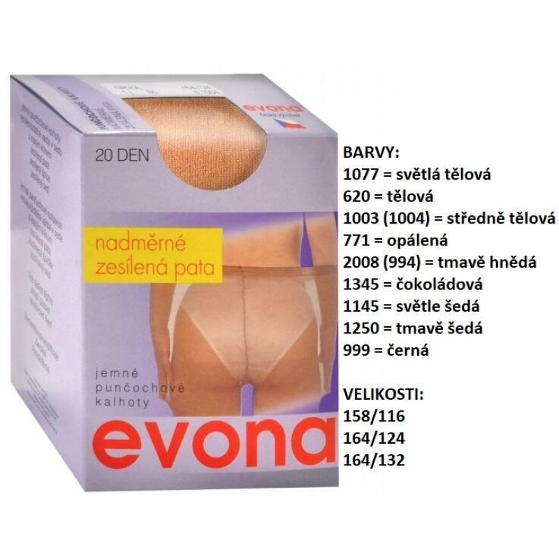 EVONA-GRIKA nadměrné punčochové kalhoty