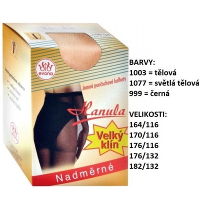 EVONA-HANULA velký klín, bez paty