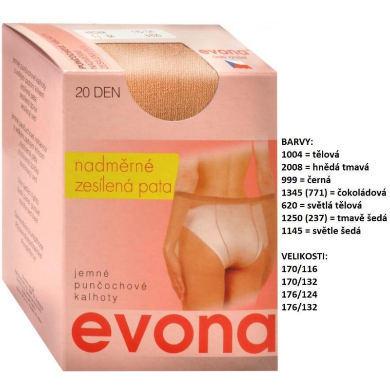 EVONA-HEDVA pata, velký klín