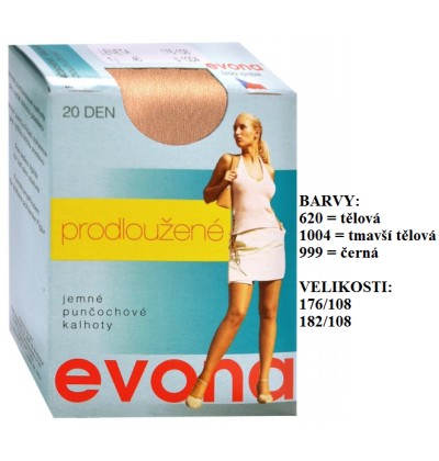 EVONA-LENETA prodloužené, jemné