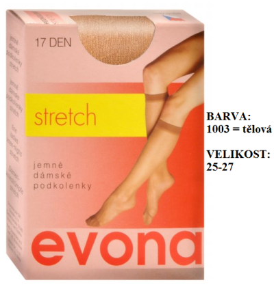 EVONA-SAKURA stretchové podkolenky
