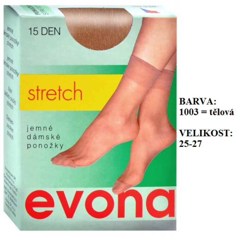 EVONA-SÁRA stretchové ponožky