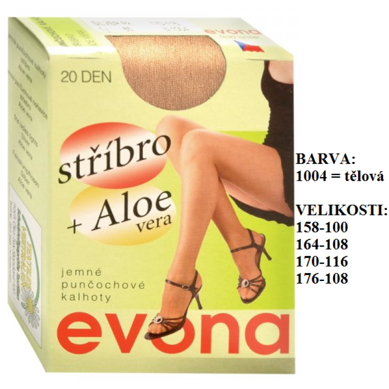 EVONA-SILVER PK stříbro + ALOE