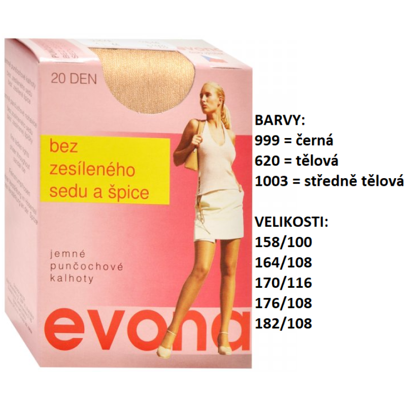 EVONA-ULRIKA bez zesíleného sedu a špice