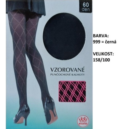 EVONA-XENA vzorované, káro