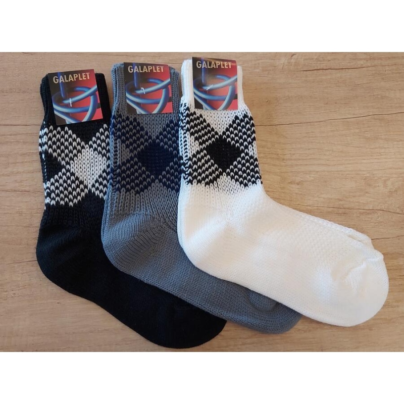 GALAPLET-PANTER vlněné zimní ponožky