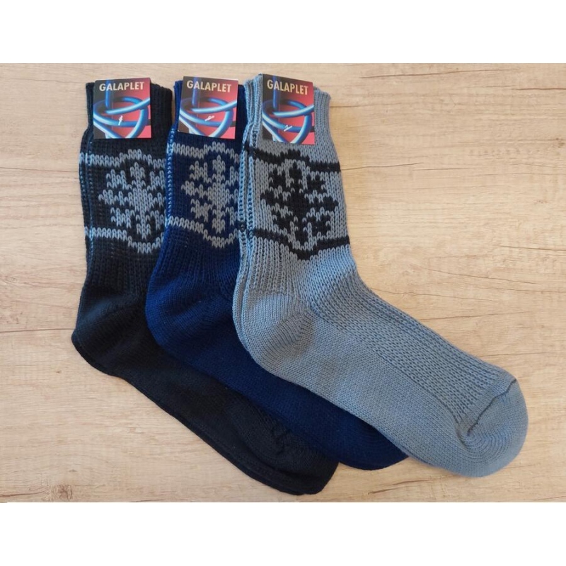GALAPLET-PANTER vlněné zimní ponožky