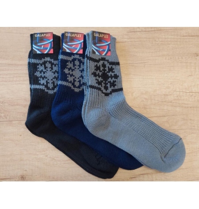 GALAPLET-PANTER vlněné zimní ponožky