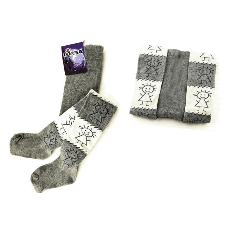 HOLČIČKA (50169), LOANA, ba+lycra, 80-86