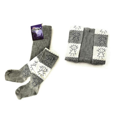 HOLČIČKA (50169), LOANA, ba+lycra, 80-86