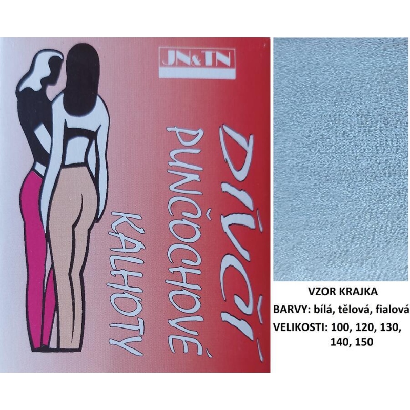 JNaTN-Dětské punčochové kalhoty, vzor KRAJKA