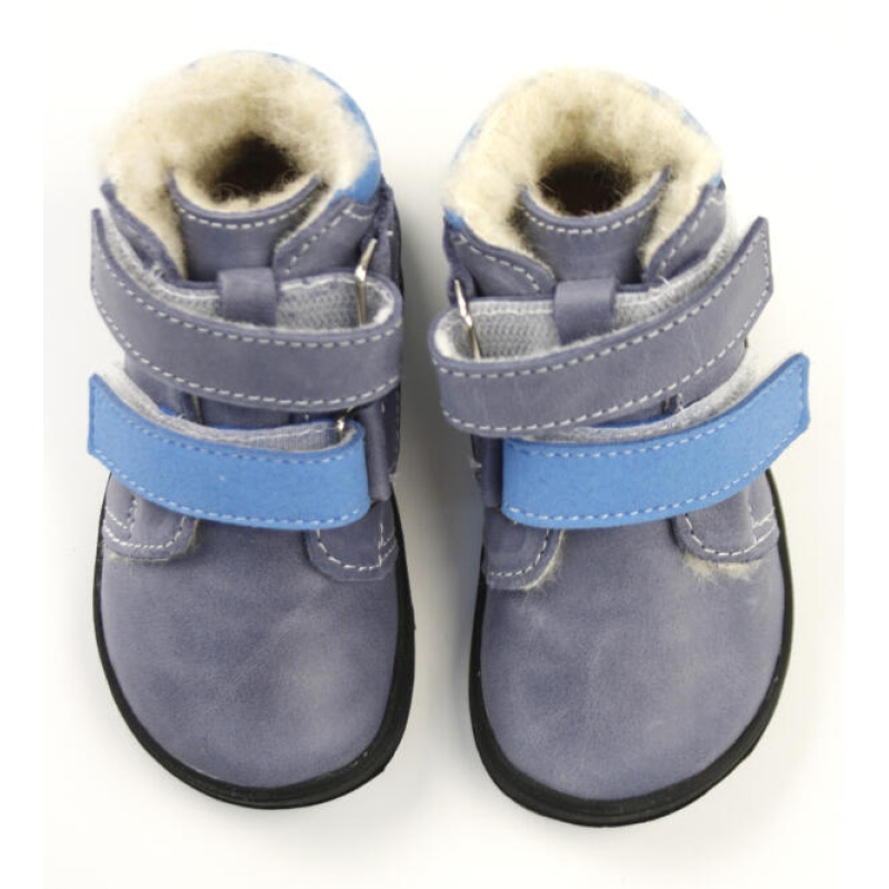 JONAP B4 MV ZIMNÍ KOŽENÉ MAZANINA MODRÁ, NOVINKA 10/2023